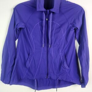 Lululemon  Womens Jacket Purple Full‎ Zip Size 4